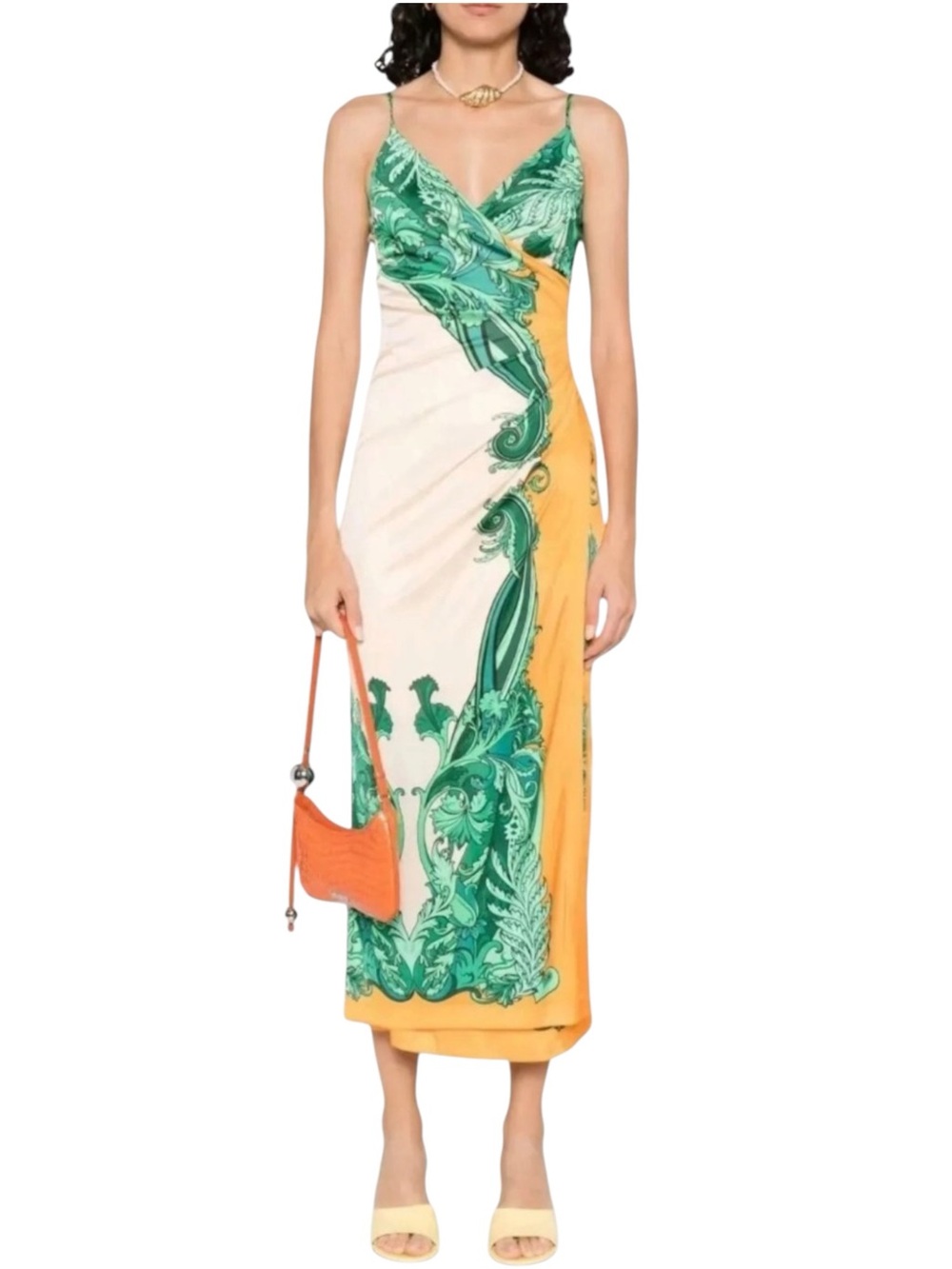 NWT ETRO Faux Wrap Dress Size 36 US XS